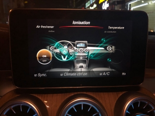 Nâng cấp hệ thống khử mùi ion âm cho xe MERCEDES