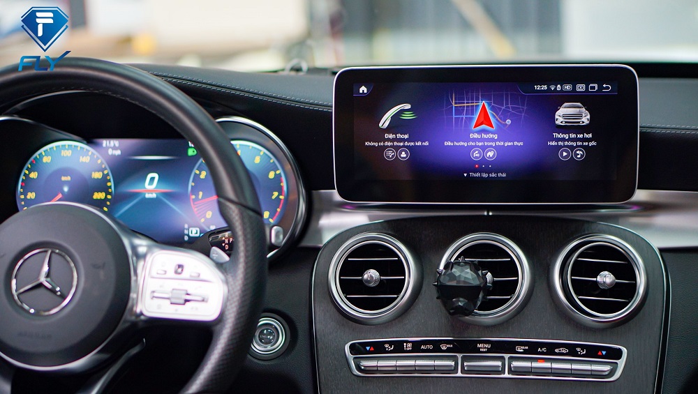 Man-hinh-android-Mercedes-C-Class